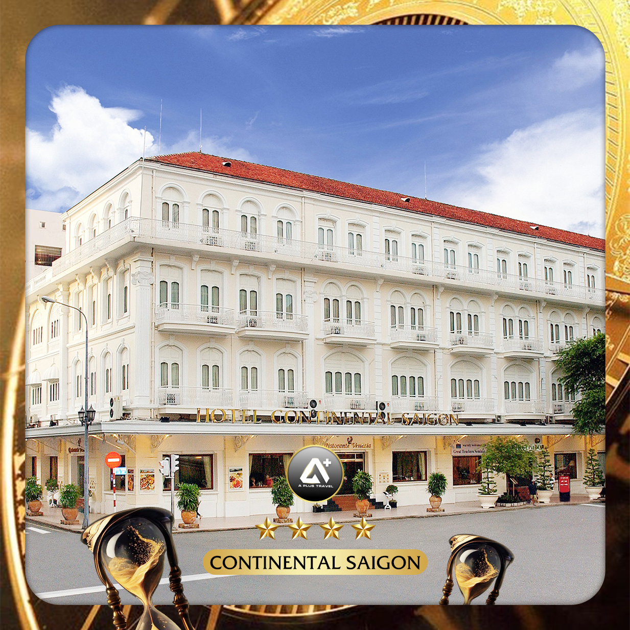 Continental Saigon phong cách tiệc cuối năm chủ đề cổ kính. Ảnh 1